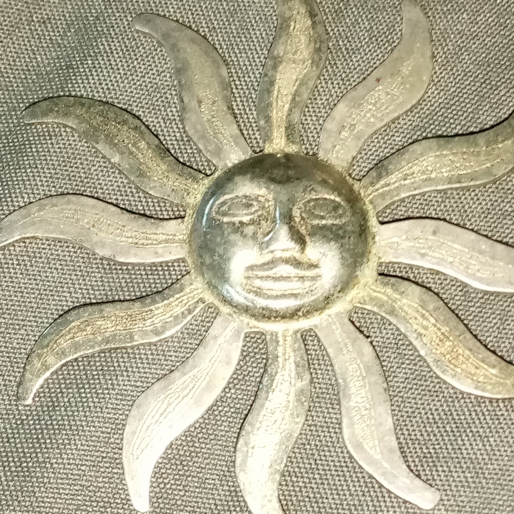 MEXICANA Silver Sunburst Necklace